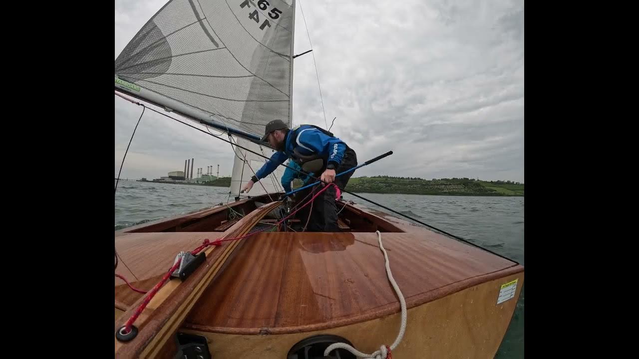 Sailing a GP14 Dinghy YouTube