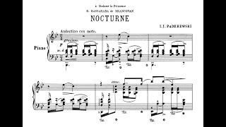 Paderewski - Nocturne Op.16 No.4 (Nelson Freire, piano)
