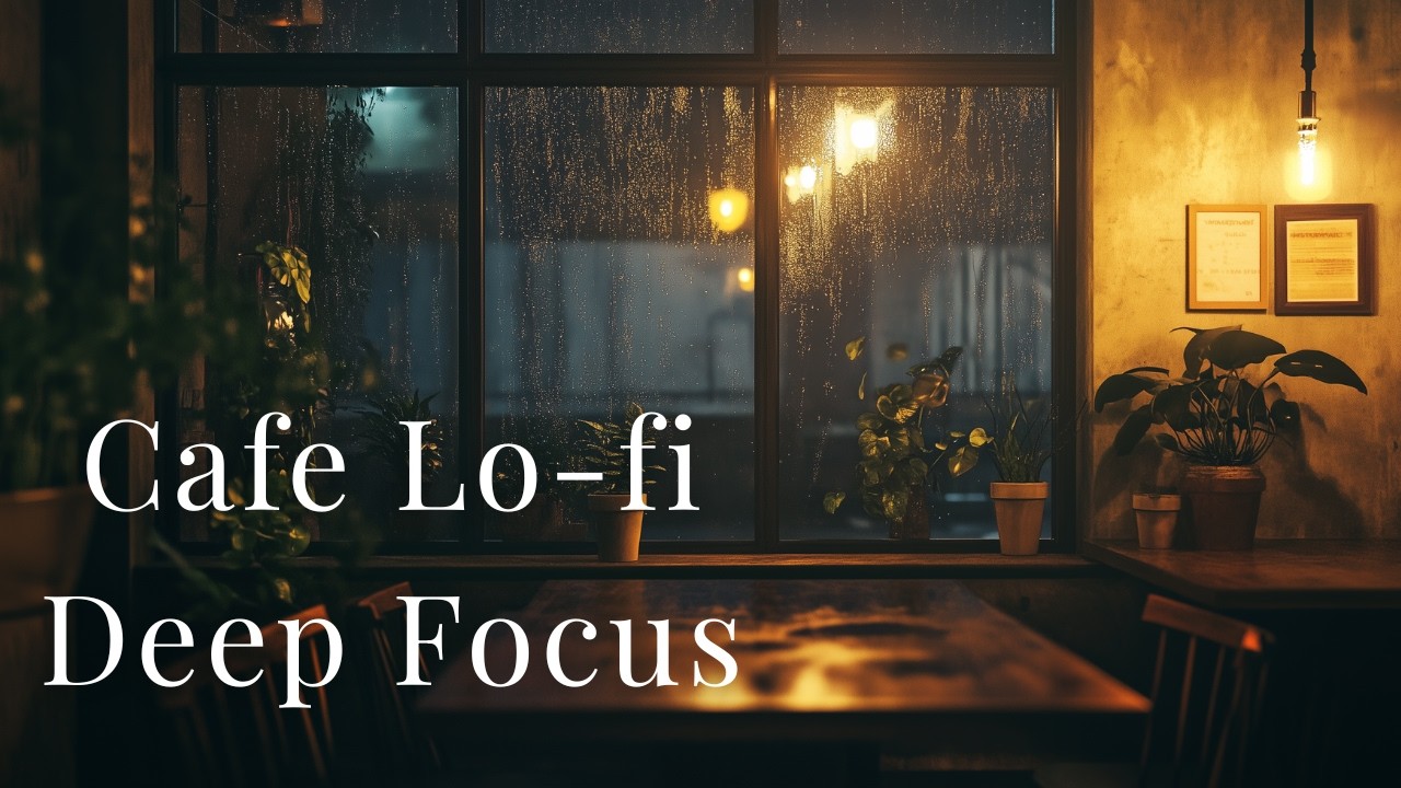 Cafe Lo-fi for Study ☕ Deep Work Session (1 Hour)