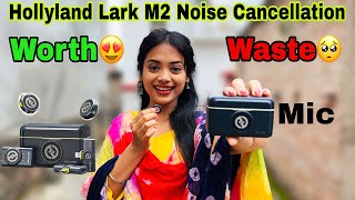Hollyland lark M2 Review || Best Wireless Mic With noise cancellation 😍 #review #hollyland 