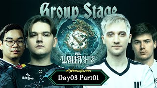 [LIVE]  Liquid vs SR / TS vs nouns ลุย! PGL Wallachia Season 1 - Group Stage Day 3 Part 1