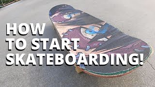 How To START Skateboarding For Beginners! (EASY)