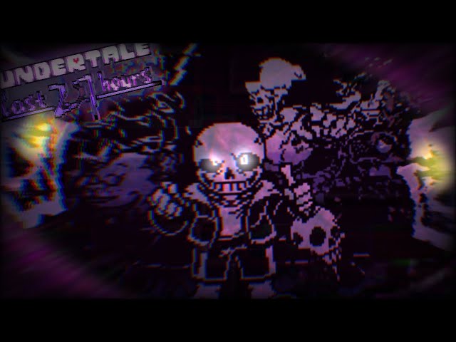 【UNDERTALE The Last 27 Hours】Phase1 -Coagulating Blood- 【animation】 class=