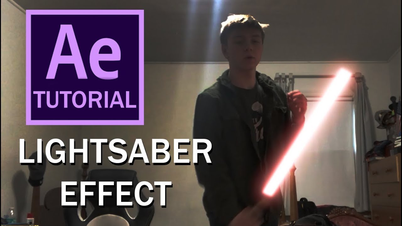 AFTER EFFECTS TUTORIAL LIGHTSABER YouTube