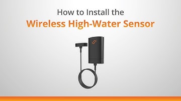 Wireless High-Water Sensor Install Guide for Siren 3 Series