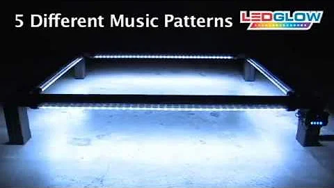 LEDGlow | White LED Wireless Underglow Lights for Cars and Trucks