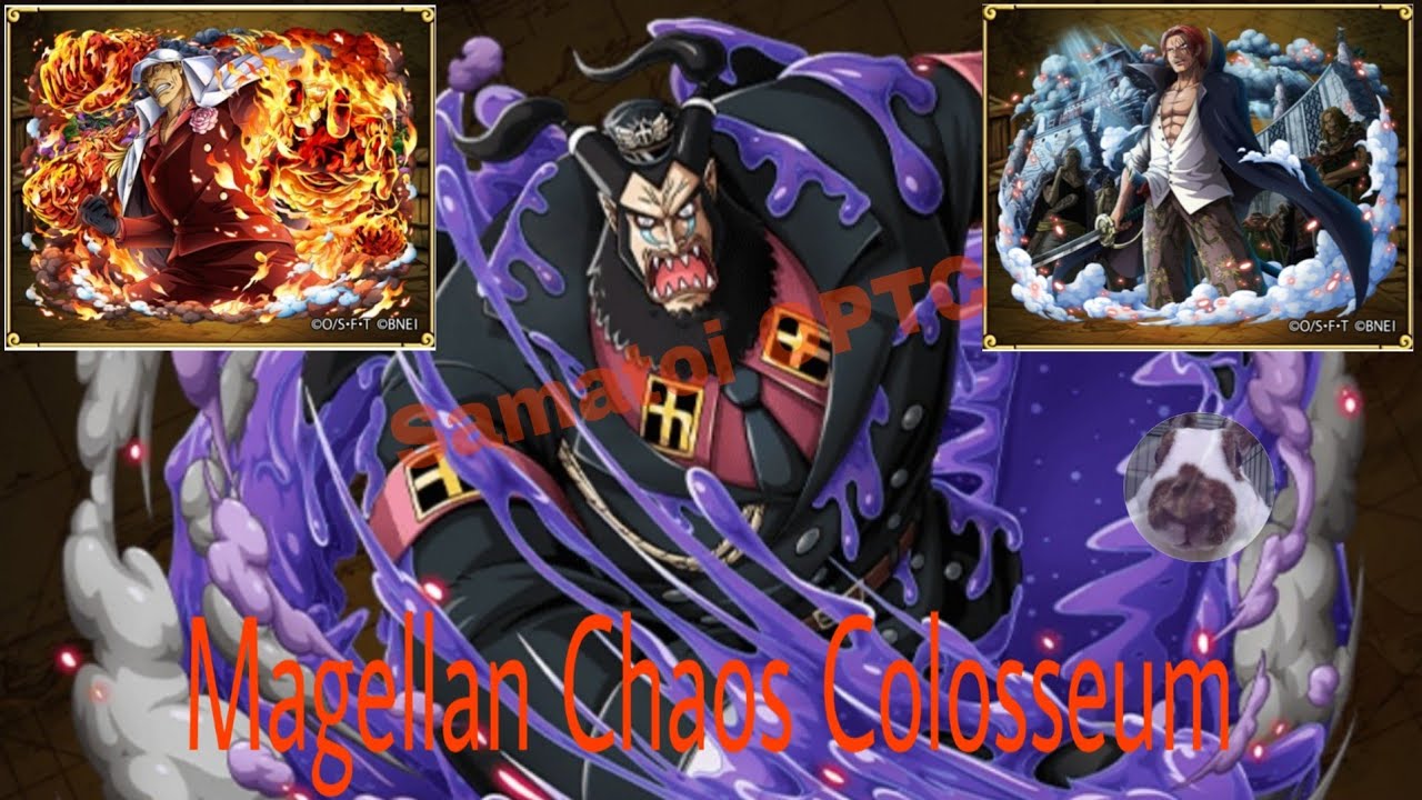 [OPTC JP ] Magellan Colosseum VS Akainu/Shanks V.2 Team YouTube