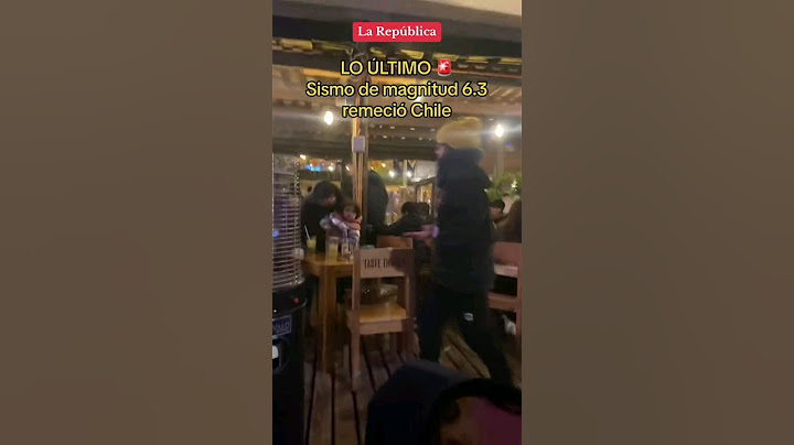 ¡LO ÚLTIMO! SISMO de magnitud 6.3 REMECIÓ Chile #shorts #chile