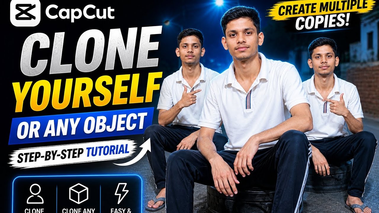 Clone Yourself in CapCut (Easy Step-by-Step Tutorial 🤯) - YouTube