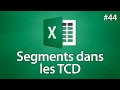 Excel 2016 : Segments dans un tableau croisé dynamique 📊