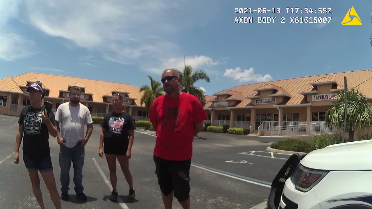 COP DOESN'T KNOW IF FREE SPEECH IS CONSTITUTIONAL!!