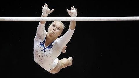 A competitive uneven bars routine with very rare skills-2(CoP 2021-24)