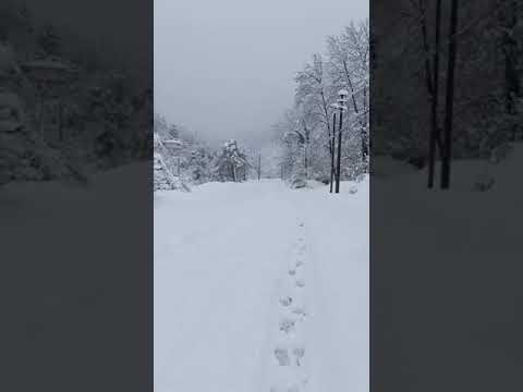 Kastamonu Bozkurt kar güzelliği part1