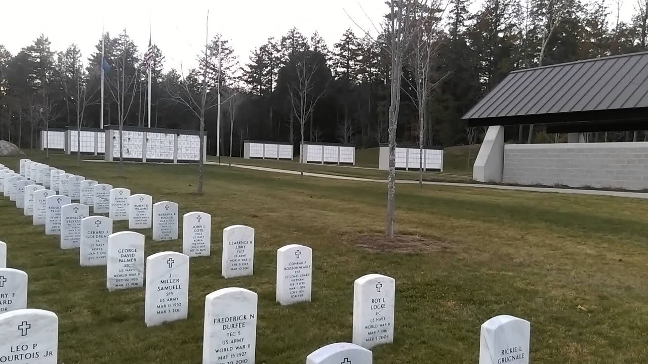Southern Maine Veterans Memorial Cemetery Springvale, Maine - YouTube