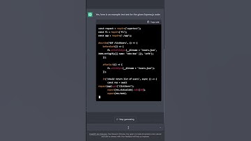 ChatGPT writes JEST tests in seconds - GPT-3 OpenAI #shorts