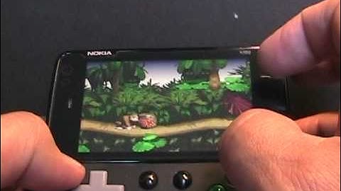 Playing emulator games with the Game Gripper on the Nokia N900