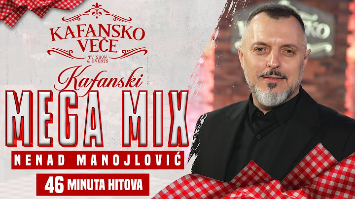 NENAD MANOJLOVIC - KAFANSKI MEGA MIX 46MIN | UZIVO | 2025 | (ORK. CAROBNJACI) | KAFANSKO VECE