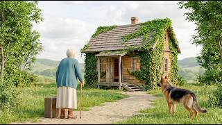 Left With Nothing, She Bought a Vine-Covered Cabin — Then Her German Shepherd Found Something Hidden