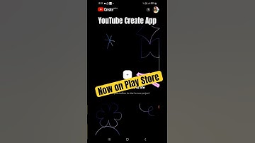 YouTube create app now on play store all creators #youtubecreateapp #ytcreateapp #shorts