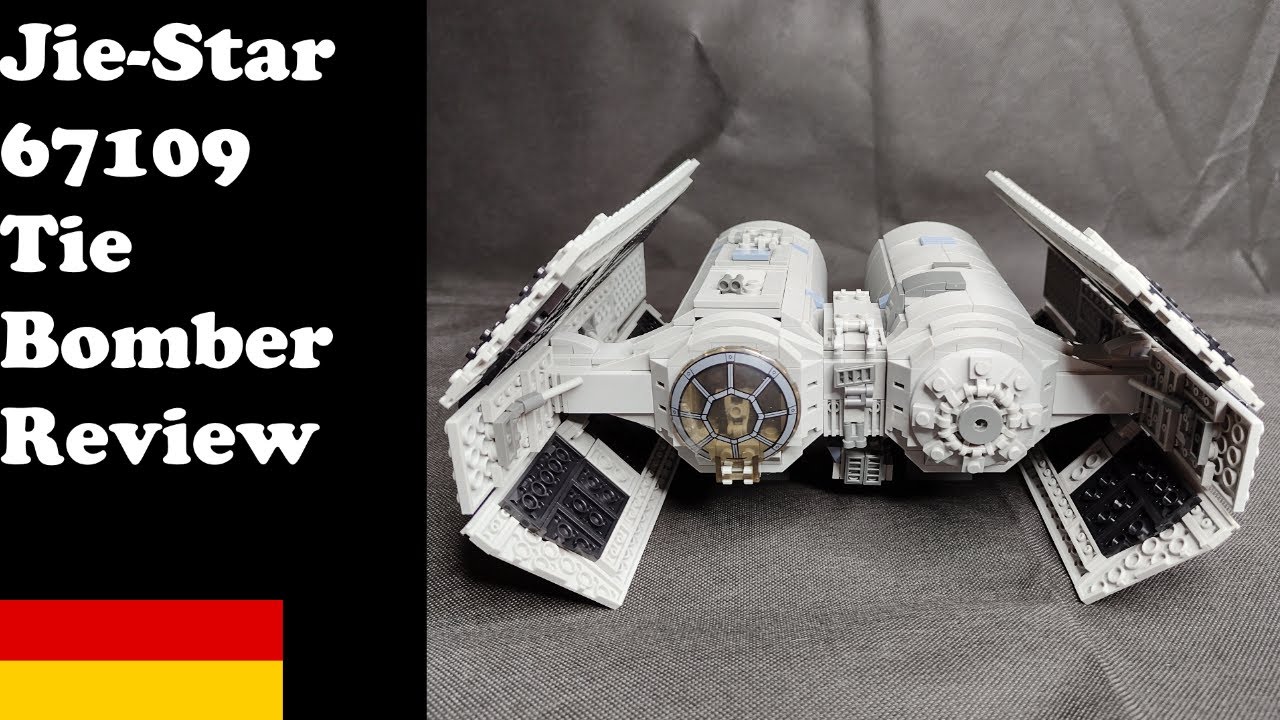 Jie Star 67109 - Tie Bomber - Review - MOC 33209 - YouTube