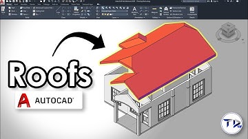 ROOFS (with Various Heights) in AutoCAD Architecture 2024