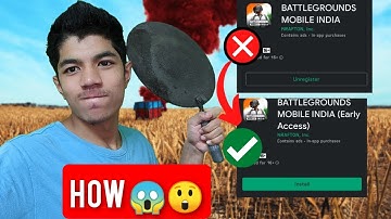 How To Install BGMI😱 How to Get Early Access BGMI😯 Battleground Mobile India Early Access 17June ??