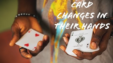 THE CARD CHANGES IN THEIR HANDS. Retention switch tutorial.