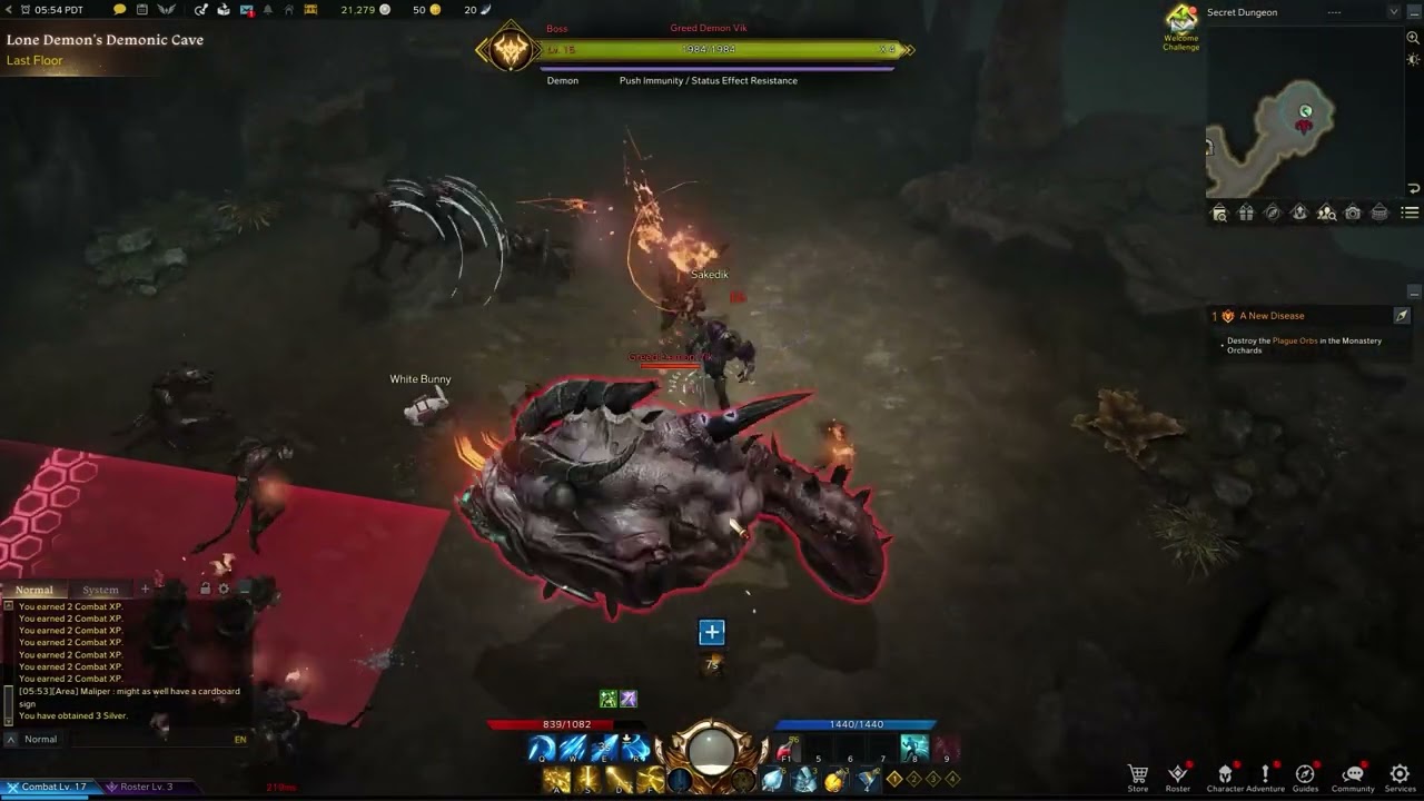 Lost Ark - Lone Demon's Demonic Cave Secret Dungeon