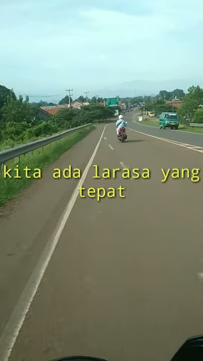 video snap wa nyetir motor , lagu waktu yang salah