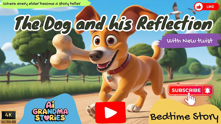The Dog and His Reflection 🐶✨ | Bedtime Story | AIGrandmaStories #story  #youtube #disney #animation