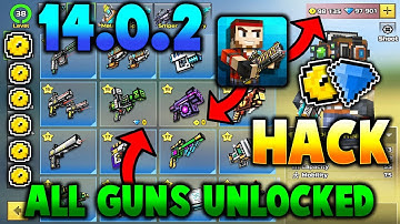 Pixel Gun 3D 15.4.1 HACK!! All Weapons Unlocked, MAX Level, ALL Pets & 100k Gems & Coins!!