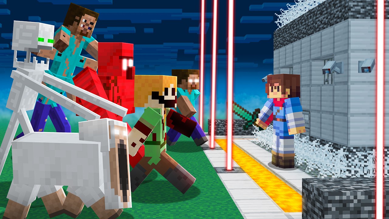 SCARY MYTHS vs Security House in Minecraft | Checkpoint