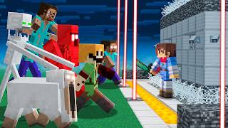 SCARY MYTHS vs Security House in Minecraft | Checkpoint