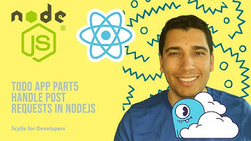 Todo App Part 5: Handling POST requests with ScyllaDB, NodeJS and Express