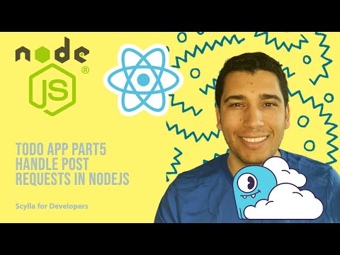 Todo App Part 5: Handling POST requests with ScyllaDB, NodeJS and Express