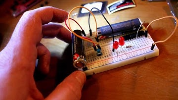 TI Launchpad MSP430 installed directly on breadboard - Hello World