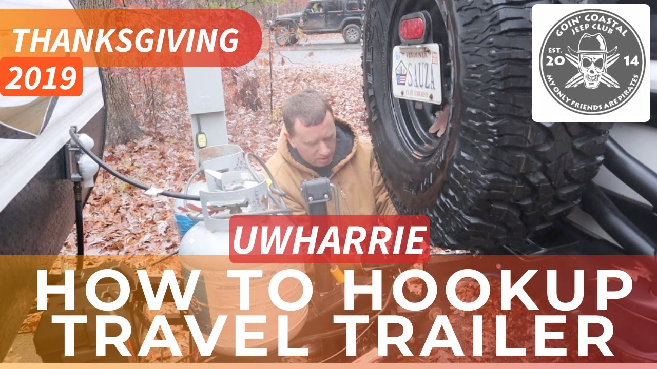 How to hookup travel trailer YouTube