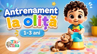 Antrenament la oliță (1-3 ani) - Tiki Taka Music for Kids | Tobi și animăluțele de pluș