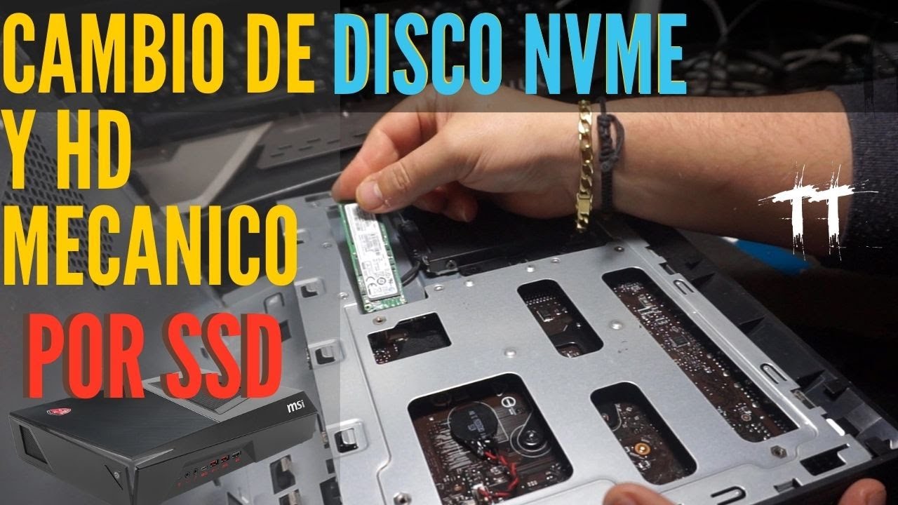 CLONAR E INSTALAR UN SSD y un M2 NVMe | HD MECANICO POR SSD - YouTube
