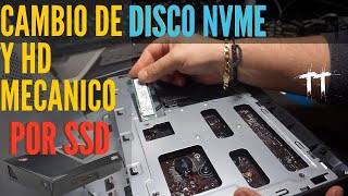 CLONAR E INSTALAR UN SSD y un M2 NVMe | HD MECANICO POR SSD