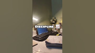 Discipline 📈 #motivation #disciplined #studytips #exam #staydisciplined #studyroutine #consistency