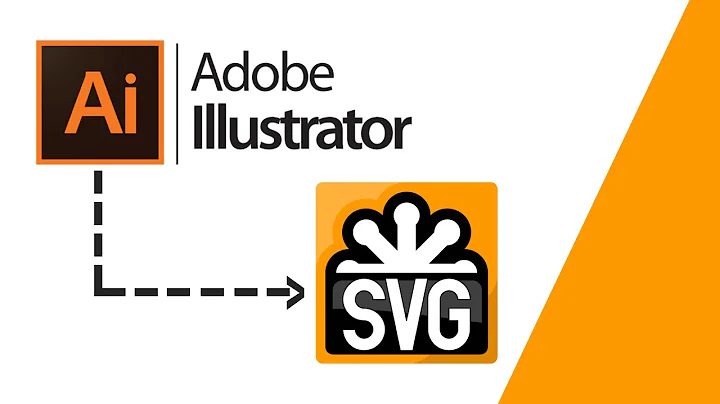 The Best way to export an SVG file via Adobe Illustrator