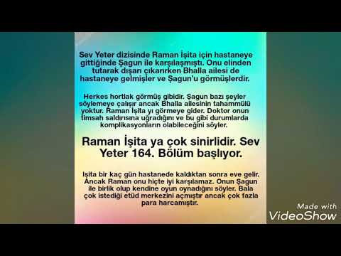 Sev yeter 164.bölüm özeti