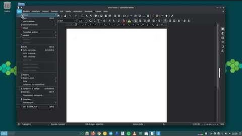 Test LibreOffice wayland