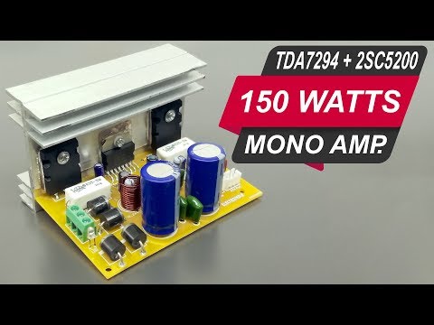 150 watt amplifier ahuja