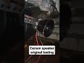 testing speaker carson 100watt original #sirinewhelen #short