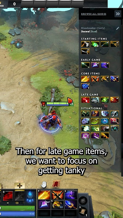 7.37e Bloodseeker Build #bloodseeker #dota2 #dota2guide #dota2builds