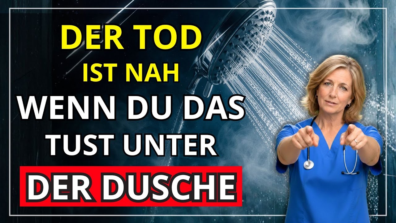 🚨 WARNUNG: Diese Duschgewohnheiten verursachen Herzinfarkte und Schlaganfälle | 80% sind vermeidbar