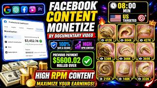 How I Got Facebook Content Monetization Using AI | High RPM USA Content Tutorial (2026)