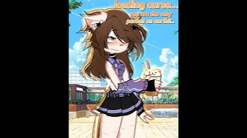 😱YOUR CURSE⁉️😬cr:@kellydacheetah #gacha #oc #gachaclub #meme #edit #gachalife #shorts